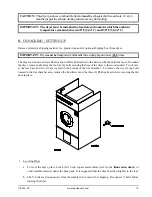 Предварительный просмотр 17 страницы American Dryer Corp. ML-190 Installation Manual