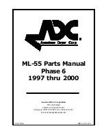 Preview for 1 page of American Dryer Corp. ML-55 Phase 7 Parts Manual