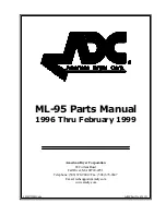 Preview for 1 page of American Dryer Corp. ML-95 Phase 6 Parts Manual