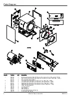 Предварительный просмотр 4 страницы American Dryer Corp. SL31 Parts Manual