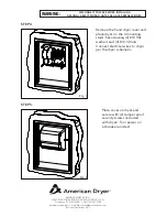 Preview for 2 page of American Dryer ADA-RK Installation Instructions