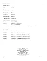 Preview for 8 page of American Dynamics 1010T Series Installation And Operating Instructions Manual