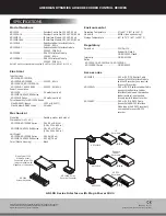 Preview for 2 page of American Dynamics AD100 Specifications