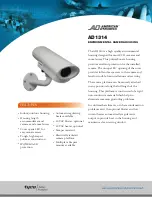 Preview for 1 page of American Dynamics AD1314 Specifications