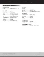 Предварительный просмотр 2 страницы American Dynamics AD1686B Specifications