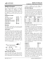 Preview for 1 page of American Dynamics AD2081 Installation And Operating Instructions Manual