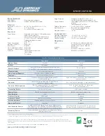 Preview for 2 page of American Dynamics ADACSNETD Datasheet