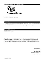 Preview for 3 page of American Dynamics ADC722WP Operating Instructions