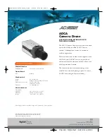 Preview for 1 page of American Dynamics ADCA Series Datasheet