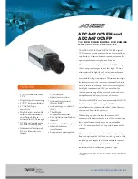 Preview for 1 page of American Dynamics ADCA470CAFN Specification Sheet