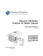 American Dynamics ADCA7BWO3RN Instruction Manual preview