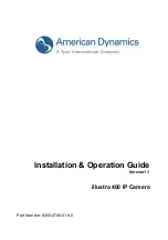 Предварительный просмотр 1 страницы American Dynamics ADCi400 Series Installation & Operation Manual