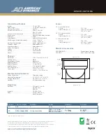 Preview for 2 page of American Dynamics Discover Indoor Datasheet