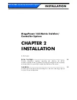 Preview for 31 page of American Dynamics Excalibur 168 Installation And Service Manual