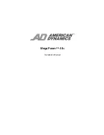 American Dynamics MegaPower 48 Plus Installation Manual предпросмотр