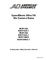 American Dynamics RAS915LS Operator'S Manual preview