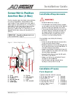 American Dynamics RJ855AP Installation Manual preview