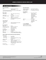 Preview for 2 page of American Dynamics SensorNet RJ6SN Specifications