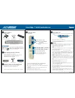 American Dynamics VideoEdge NVR Bundled Server Quick Setup Manual preview