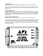 Предварительный просмотр 3 страницы American Fibertek MR-440C-E Instruction Manual