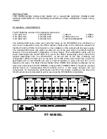 Предварительный просмотр 4 страницы American Fibertek RR-94885SL Instruction Manual