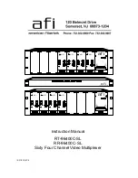 American Fibertek RR-96400C-SL Instruction Manual preview