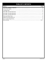 Preview for 2 page of American Hearth SAVANNAH ALS-18F2-1 Installation Instructions And Owner'S Manual