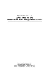 Preview for 3 page of American Innovations APM4AM-SAT WS Installation And Configuration Manual