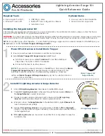 American Innovations Lightning Arrester Surge Kit Quick Reference Manual preview