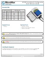 Preview for 1 page of American Innovations MicroMax GPS350 Installation & Configuration Manual