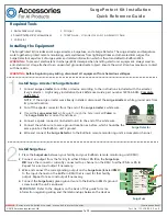 American Innovations SurgeProtect Kit Quick Reference Manual preview