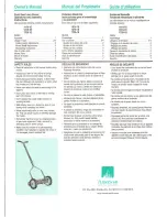 Preview for 1 page of American Lawn Mower Co. 1414-16 Owner'S Manual