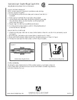 Предварительный просмотр 2 страницы American Lighting CL-CSA Series Installation Instructions