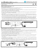 Предварительный просмотр 4 страницы American Lighting HYBRID 2 RGB Installation Instructions Manual