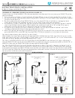 Предварительный просмотр 9 страницы American Lighting HYBRID 2 RGB Installation Instructions Manual