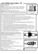 Предварительный просмотр 1 страницы American Lighting LED HYBRID 2 120-H2 Series Installation Instructions