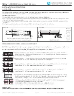 Предварительный просмотр 2 страницы American Lighting LLW32-RGB Installation Instructions