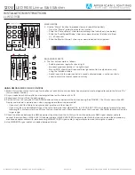 Предварительный просмотр 4 страницы American Lighting LLW32-RGB Installation Instructions