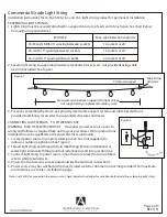 Preview for 2 page of American Lighting LS Series Installation Instructions