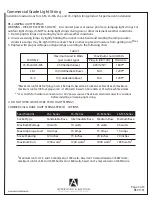 Preview for 3 page of American Lighting LS Series Installation Instructions