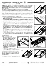 American Lighting LUC Series Installation Instructions preview