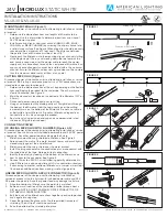 Предварительный просмотр 2 страницы American Lighting MICROLUX MLUX-30 Installation Instructions