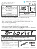 Предварительный просмотр 3 страницы American Lighting NEOFLUX PRO V-Series Installation Instructions