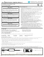 American Lighting SPKPL-RGBTW-4MKIT Installation Instructions предпросмотр