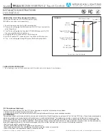 Предварительный просмотр 2 страницы American Lighting TRULUX DMX-RGBTW-1Z Installation Instructions