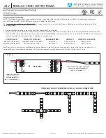 Предварительный просмотр 3 страницы American Lighting TRULUX HIGH OUTPUT MAX Series Installation Instructions