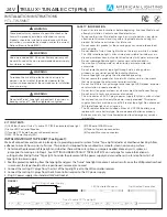 American Lighting TRULUX HTL-TW-5MKIT Installation Instructions preview