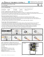 Предварительный просмотр 2 страницы American Lighting TRULUX HTL-TW-5MKIT Installation Instructions