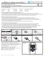 Preview for 2 page of American Lighting TRULUX STL-UWW-5MKIT Installation Instructions