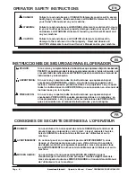 Preview for 6 page of American-Lincoln Encore D28 WB Operator'S Manual